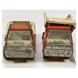 MARX PRESSED STEEL TRUCKS - 3 1/2"