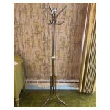 MID CENTURY MODERN CHROME HALL TREE