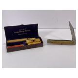 QUEEN FOLDING POCKET KNIFE & VALET AUTO STROP