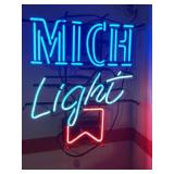 MICHELOB LIGHT NEON - 21" X 20"