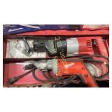 2 corded Milwaukee tools, Sawzall & 18 ga. Metal