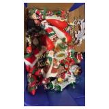 Box of decorations & Ornaments.