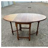 Antique Gate leg Drop leaf Table