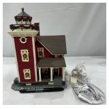 Harbor Side Village Porcelain Light House