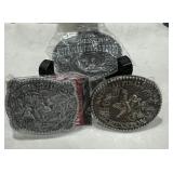 Hesston NFR. Childs Belt Buckles