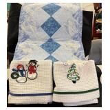 Christmas Towels & Table Runner