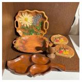 Wood dishes