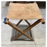 Vintage Folding Camp Stool