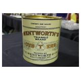 O E Wentworth & Co 1 gal Oysters can Baltimore MD