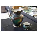 Verona water pitcher & cup