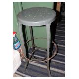 Metal shop stool