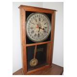 Regulator Oak wall clock