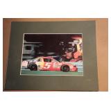 NASCAR picture signed Ricky Rudd