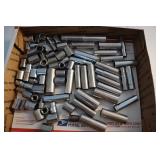 Box lot - 3/8 drive deep and shallow sockets