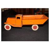 Wyandotte pressed steel dump truck