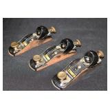 3 Stanley low angle block planes marked G12-060