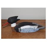 1/4 Size Red Breasted Marganser drake branded DB