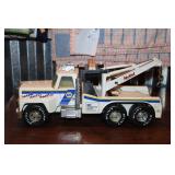 Nylint pressed steel NAPA double boom tow truck