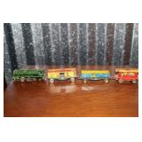 Toy train including Ranger miniature engine and