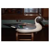 R Madison Mitchell pintail drake decoy signed and