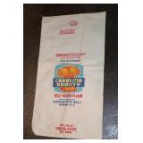 Carolina Beauty self rising canvas flour bag