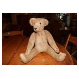 Jointed mohair teddy bear