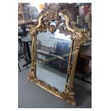 Gold Ornate Mirror