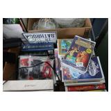 VHS Movies, Rolling Cart, Basket, Misc