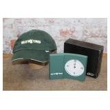 2Pc. Kelly Tires Advert. :(1)K.T Desk Clock (1)