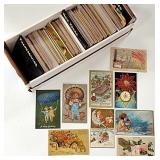 Approx 450 Vintage Postcards incl lots of