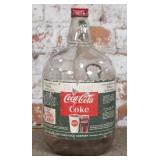 A Coca-Cola Glass Syrup Bottle w/paper label &