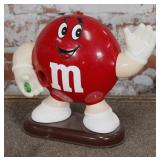 A Vintage M&M Dispenser, VG+ cond, 9"H.