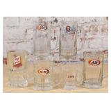 6 Root Beer Mugs for A&W and Dog& Suds  VG+ cond.