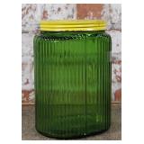 An Owens-Illinois Glass Canister