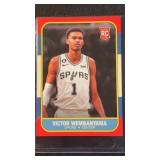 Victor Wembanyama 1986 Fleer style rookie card