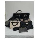 Group of purses including Liz claiborne, Adrian