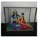 Vintage 20x 13x 16.5-in glass display with