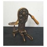 Vintage Bacchus brass wine bottle opener