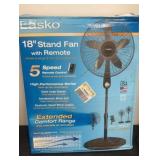 Lasko 18ï¿½ Stand Fan with Remote