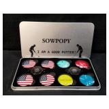 Sowpopy "I Am A Good Putter!" Golf Markers Set