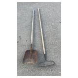 Shovel and Rake