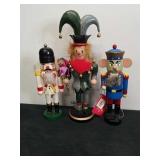 3 Vintage nutcrackers