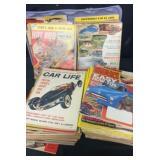 Box of Vintage Car Magazines, See Pics