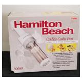 Hamilton Beach Cordless Cookie Press