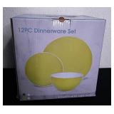 New 12-piece dinnerware set