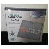 New home plus Solutions LCD bathroom scale