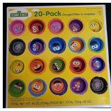 New Sesame Street 20 pack dough play