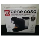 New Bene Casa capsule and ground coffee maker