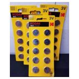 Four new 10 count packages of Kodak Max lithium 3