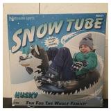 New Husky snow tube inflates to 43 in